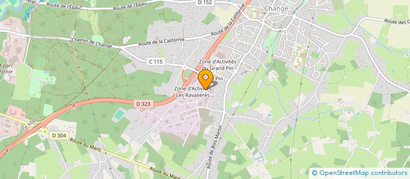 localisation de l'entreprise PHAS INVESTS à CHANGE