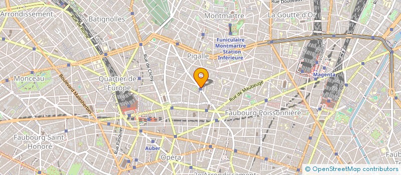 localisation de l'entreprise PHASE 4  PARIS