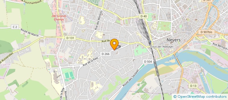 localisation de l'entreprise PHASE CONCEPT à NEVERS