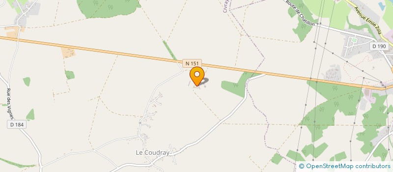 localisation de l'entreprise PHASE PLUS  CIVRAY