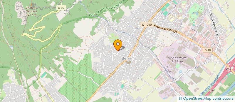 localisation de l'entreprise PHASER SECURITY  BERNIN