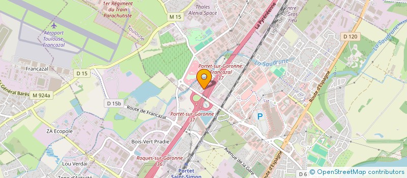 localisation de l'entreprise PHAST  PORTET-SUR-GARONNE