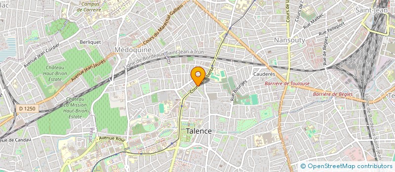 localisation de l'entreprise PHB  TALENCE