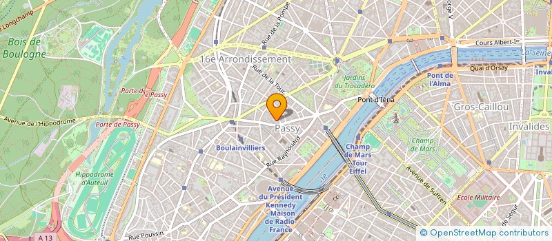 localisation de l'entreprise PHB 70 à SAINTE-MAXIME