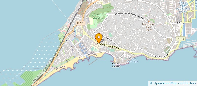 localisation de l'entreprise PHB CONSEIL à SETE