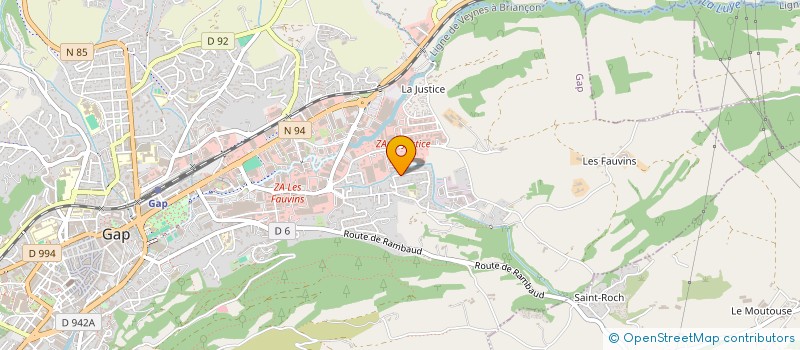 localisation de l'entreprise PHB CONSEIL  GAP