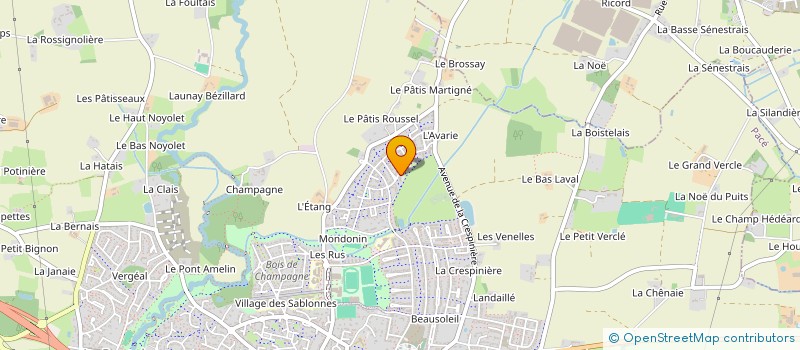 localisation de l'entreprise PHB INVESTISSEMENTS  PACE