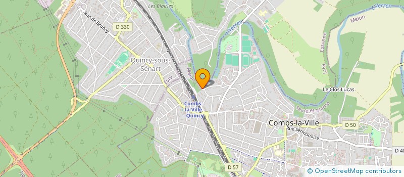 localisation de l'entreprise PHB LIN  MOISSY-CRAMAYEL