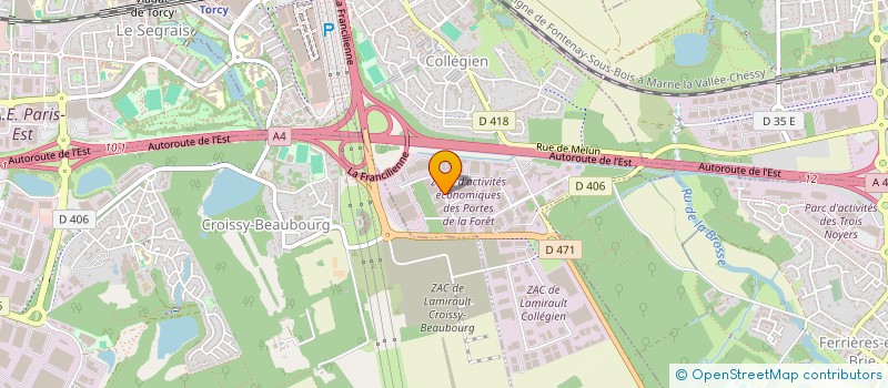 localisation de l'entreprise PHBH  SAINT-OUEN-L'AUMONE