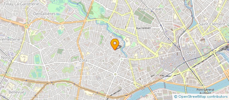 localisation de l'entreprise PHBN  NANTES