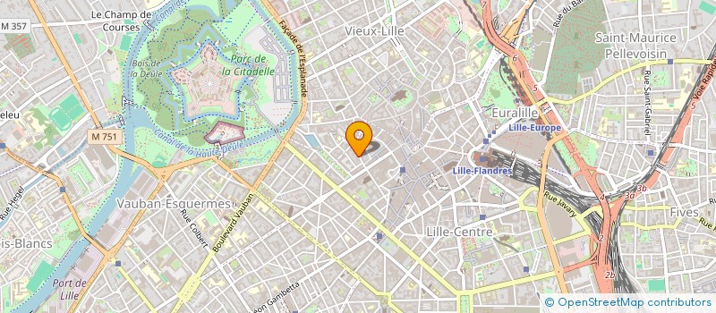 localisation de l'entreprise PHC à LILLE