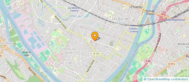 localisation de l'entreprise PHD CONSEIL  CROISSY-SUR-SEINE