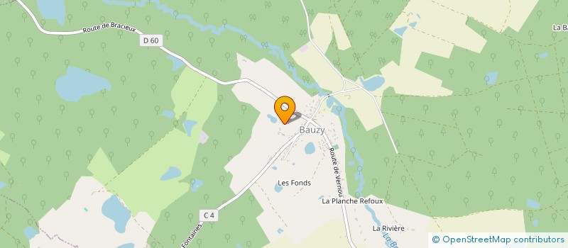 localisation de l'entreprise PHD CONSEIL & GESTION  BAUZY