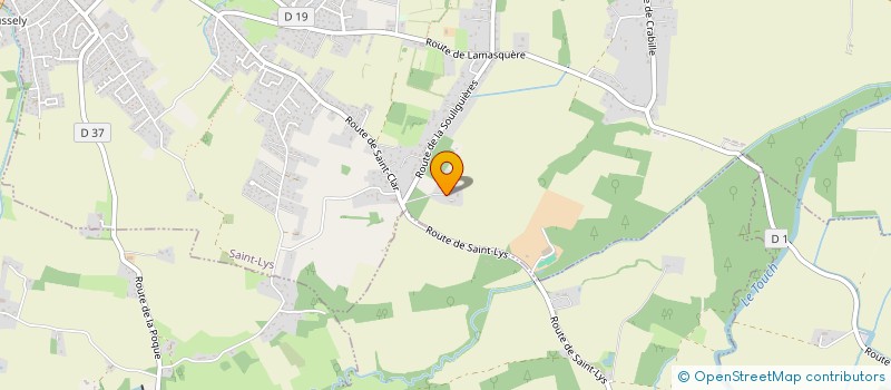 localisation de l'entreprise PHD CONSULTING  SAINT-LYS