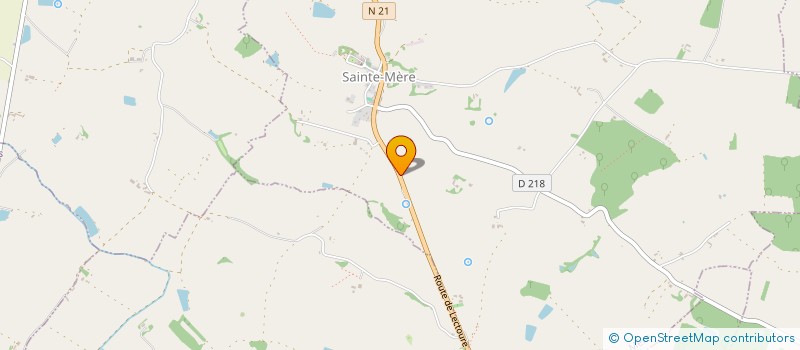 localisation de l'entreprise PHD RENOVATION  SAINTE-MERE