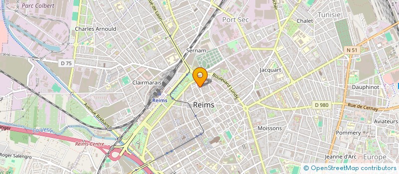 localisation de l'entreprise PHDI  REIMS