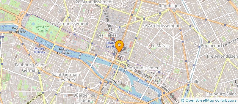 localisation de l'entreprise PHE SURVEY à PARIS