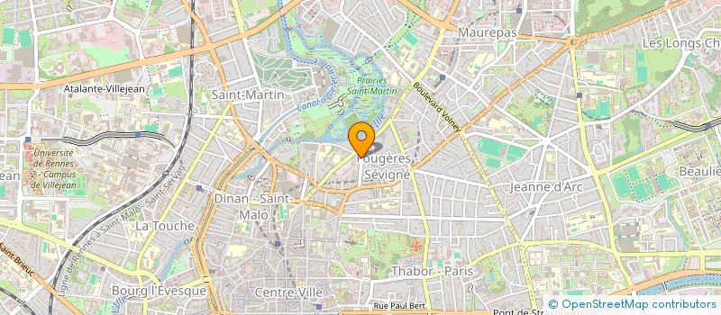 localisation de l'entreprise PHEA à RENNES