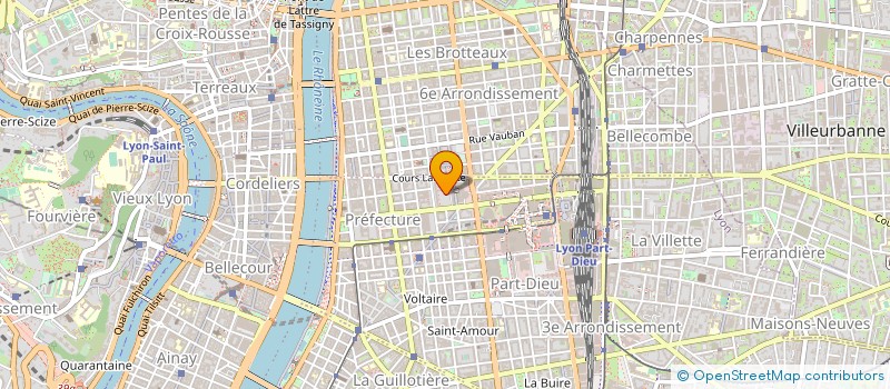 localisation de l'entreprise PHEALING  LYON 3EME