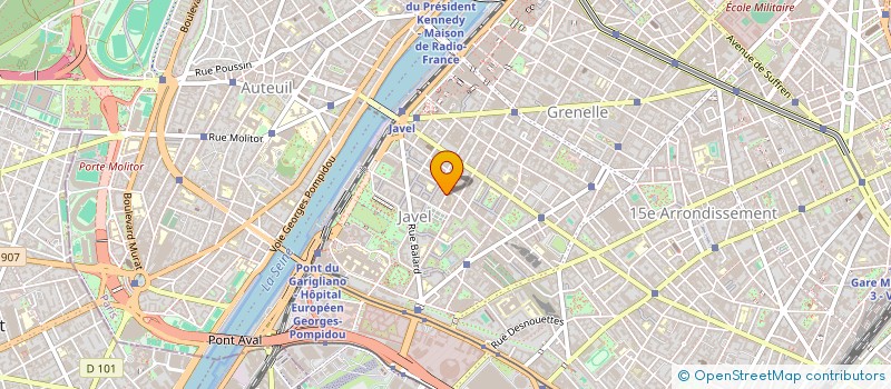 localisation de l'entreprise PHEBUS à PARIS