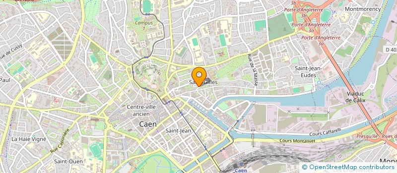 localisation de l'entreprise PHEBUS à CAEN