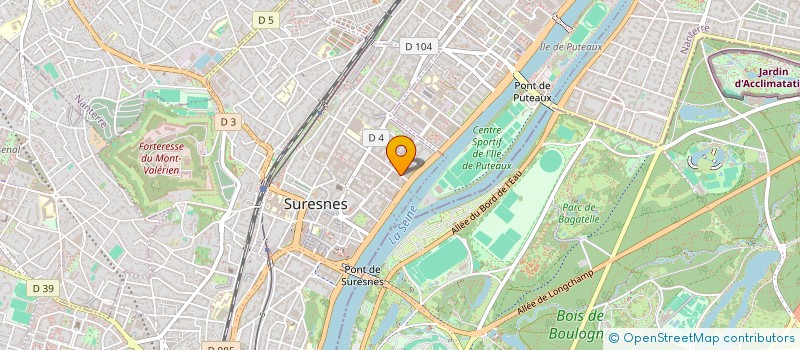 localisation de l'entreprise PHEBUS CONSEIL à SURESNES
