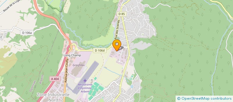 localisation de l'entreprise PHEBUS SARL à ARBENT