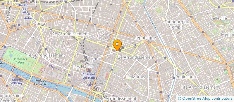 localisation de l'entreprise PHED  PARIS