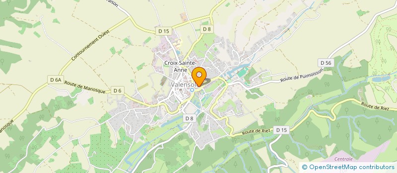 localisation de l'entreprise PHEDO VOYAGE  VALENSOLE