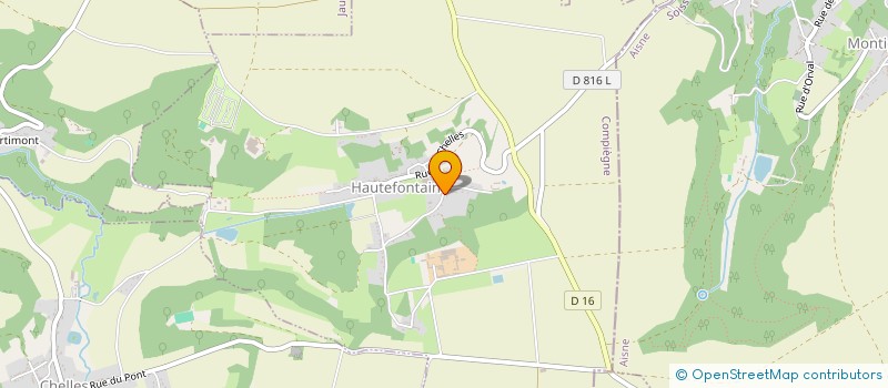 localisation de l'entreprise PHEIDIAS  HAUTEFONTAINE