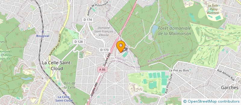 localisation de l'entreprise PHELIKAT  LA CELLE-SAINT-CLOUD