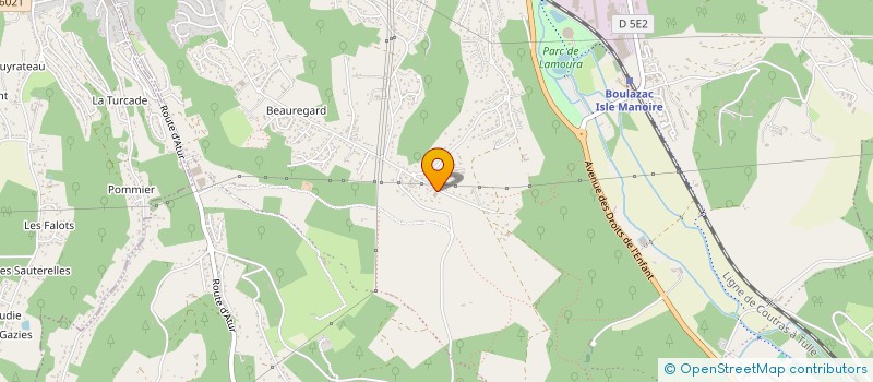 localisation de l'entreprise PHELIP FRERES à BOULAZAC ISLE MANOIRE