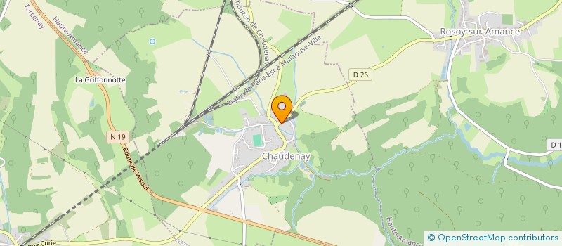 localisation de l'entreprise PHELISSET à CHAUDENAY