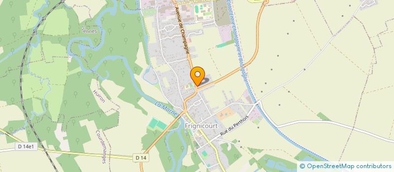 localisation de l'entreprise PHELIZON à FRIGNICOURT