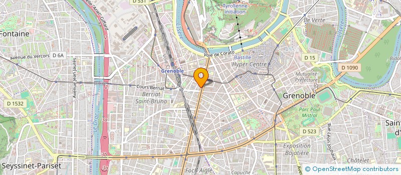 localisation de l'entreprise PHELM'AVENIR à GRENOBLE