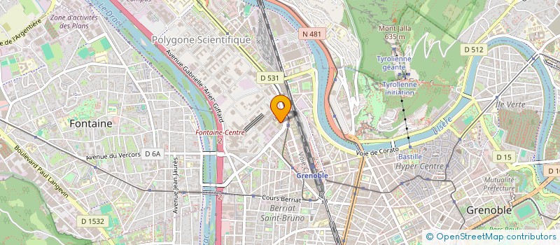 localisation de l'entreprise PHELMA ROBOTRONIK  GRENOBLE