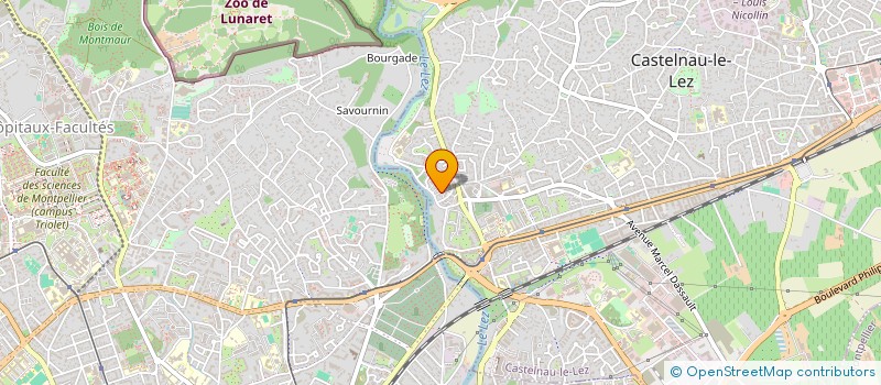 localisation de l'entreprise PHELOUZAT  CASTELNAU-LE-LEZ