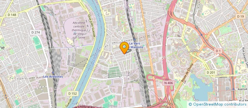 localisation de l'entreprise PHELWINE-SERVICES  ALFORTVILLE