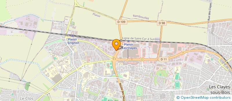 localisation de l'entreprise PHELYPEAUX à PLAISIR