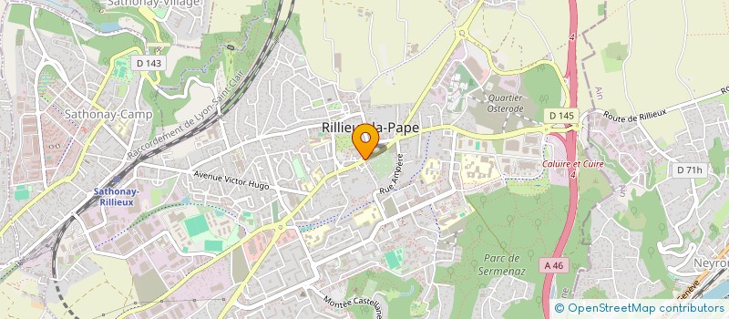 localisation de l'entreprise PHEN'AIN TAXI à RILLIEUX-LA-PAPE