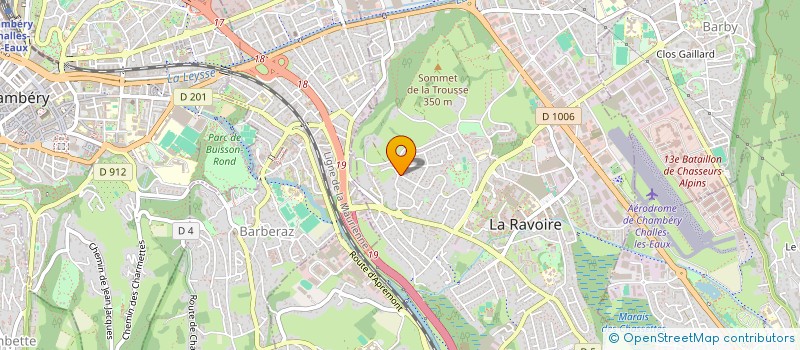 localisation de l'entreprise PHENDAI  LA RAVOIRE