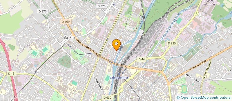 localisation de l'entreprise PHENDE LING-AIDE ET JOIE TIBET  VALENCIENNES