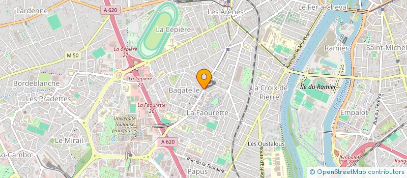 localisation de l'entreprise PHENICE à TOULOUSE