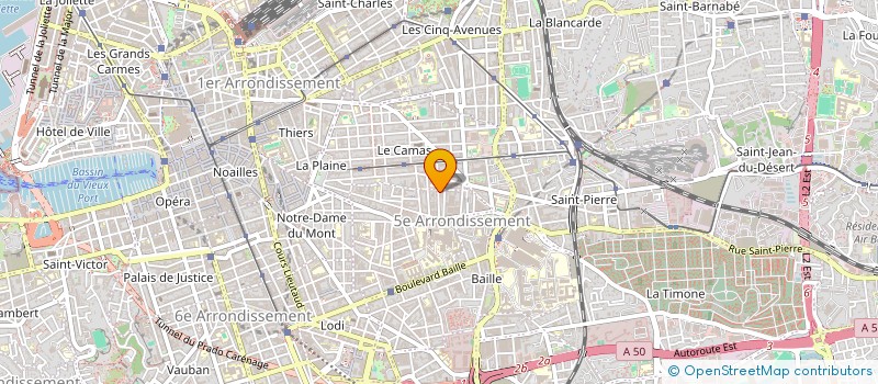 localisation de l'entreprise PHENICIA MEDICAL SPA à MARSEILLE