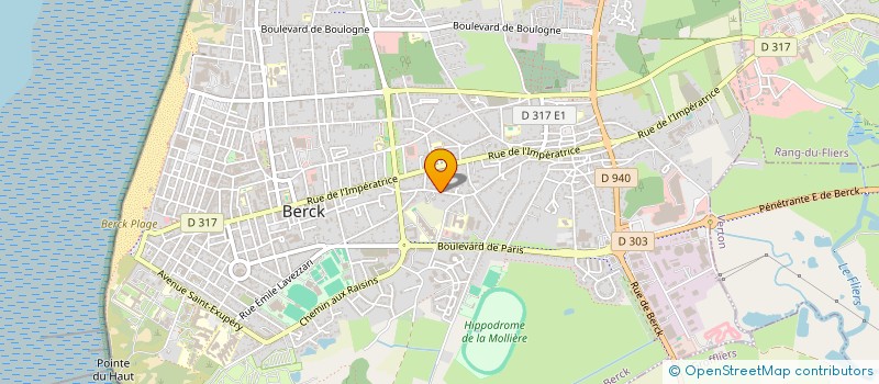 localisation de l'entreprise PHENICIE à BERCK