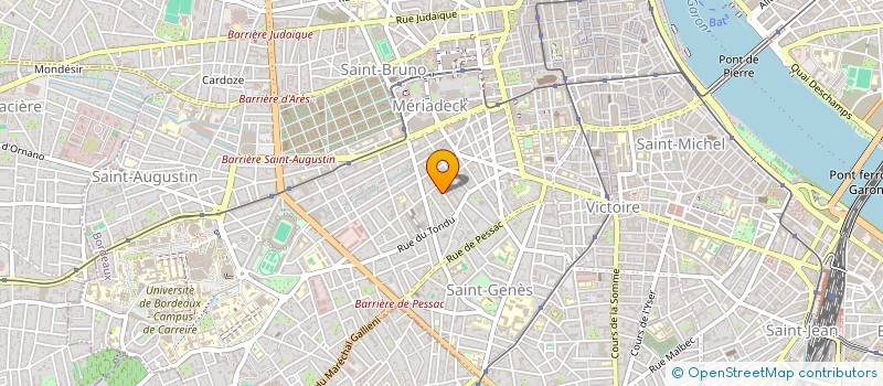 localisation de l'entreprise PHENICUSA  BORDEAUX