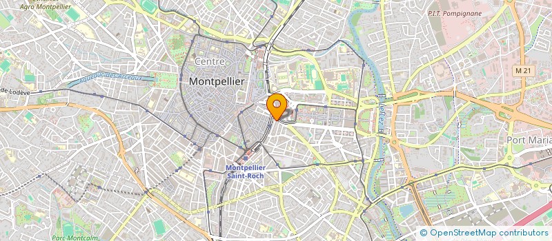 localisation de l'entreprise PHENIX 34  MONTPELLIER