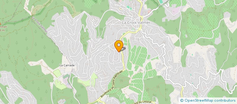 localisation de l'entreprise PHENIX 360  LA CROIX-VALMER