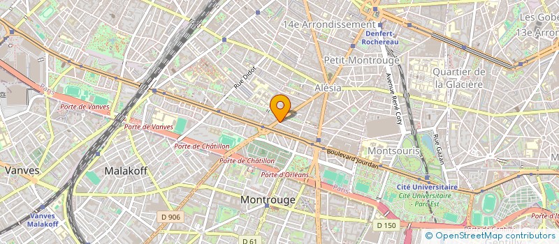 localisation de l'entreprise PHENIX à PARIS