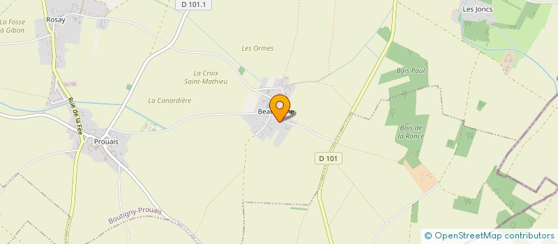 localisation de l'entreprise PHENIX à BOUTIGNY-PROUAIS
